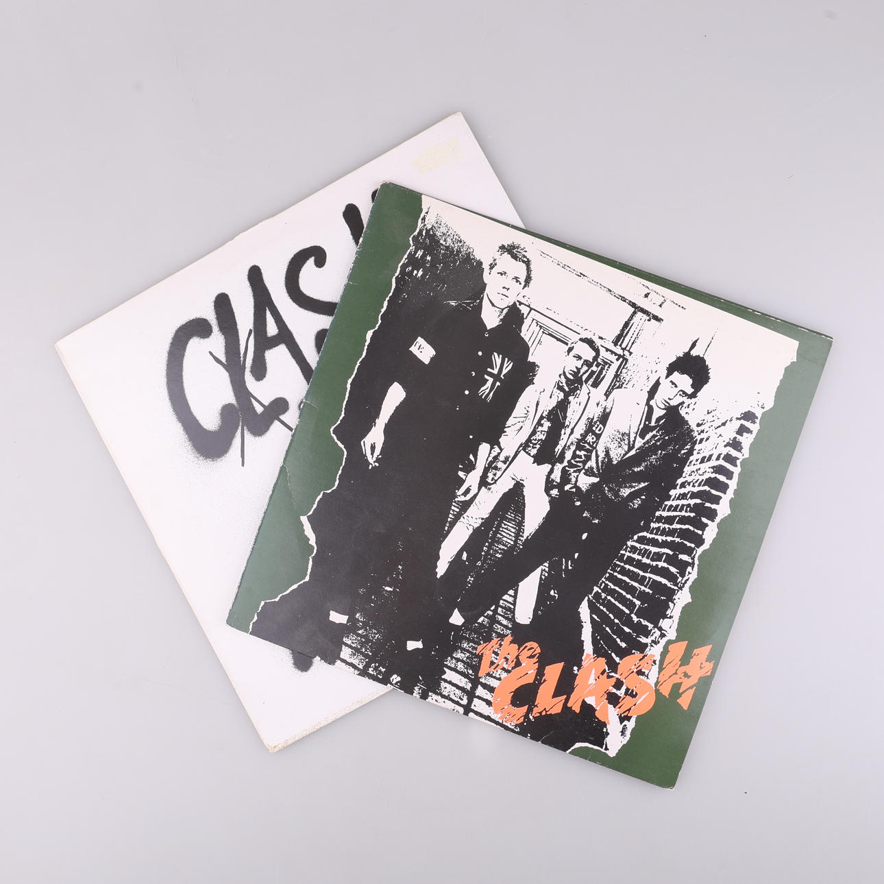 Vinyl records, 2 pcs, The Clash.