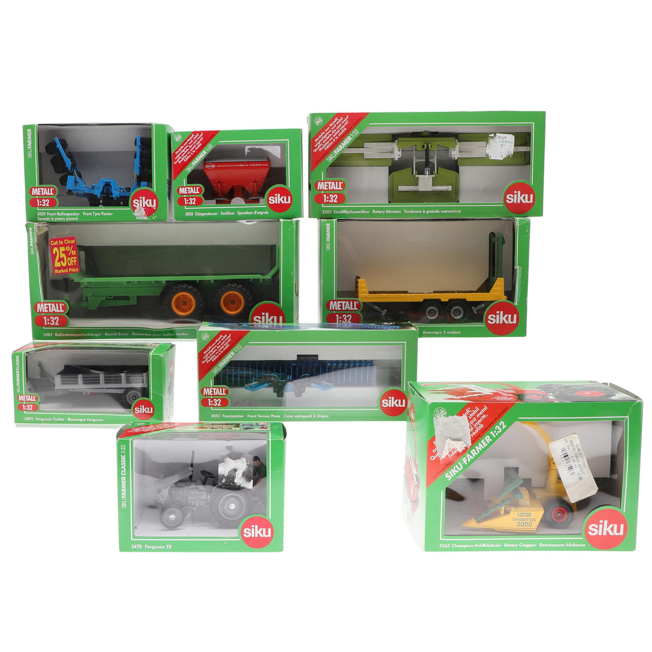 SIKU - BOXED AGRICULTURAL MODELS.