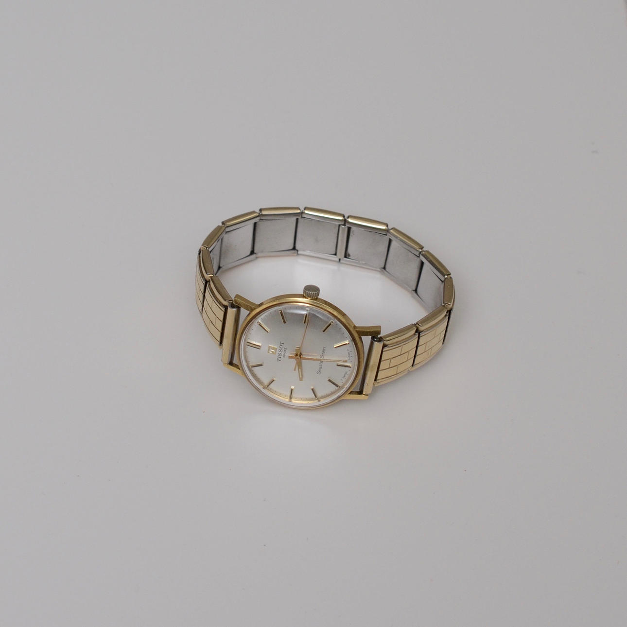 ARMBANDSUR, herr, Tissot. Guld 18K.