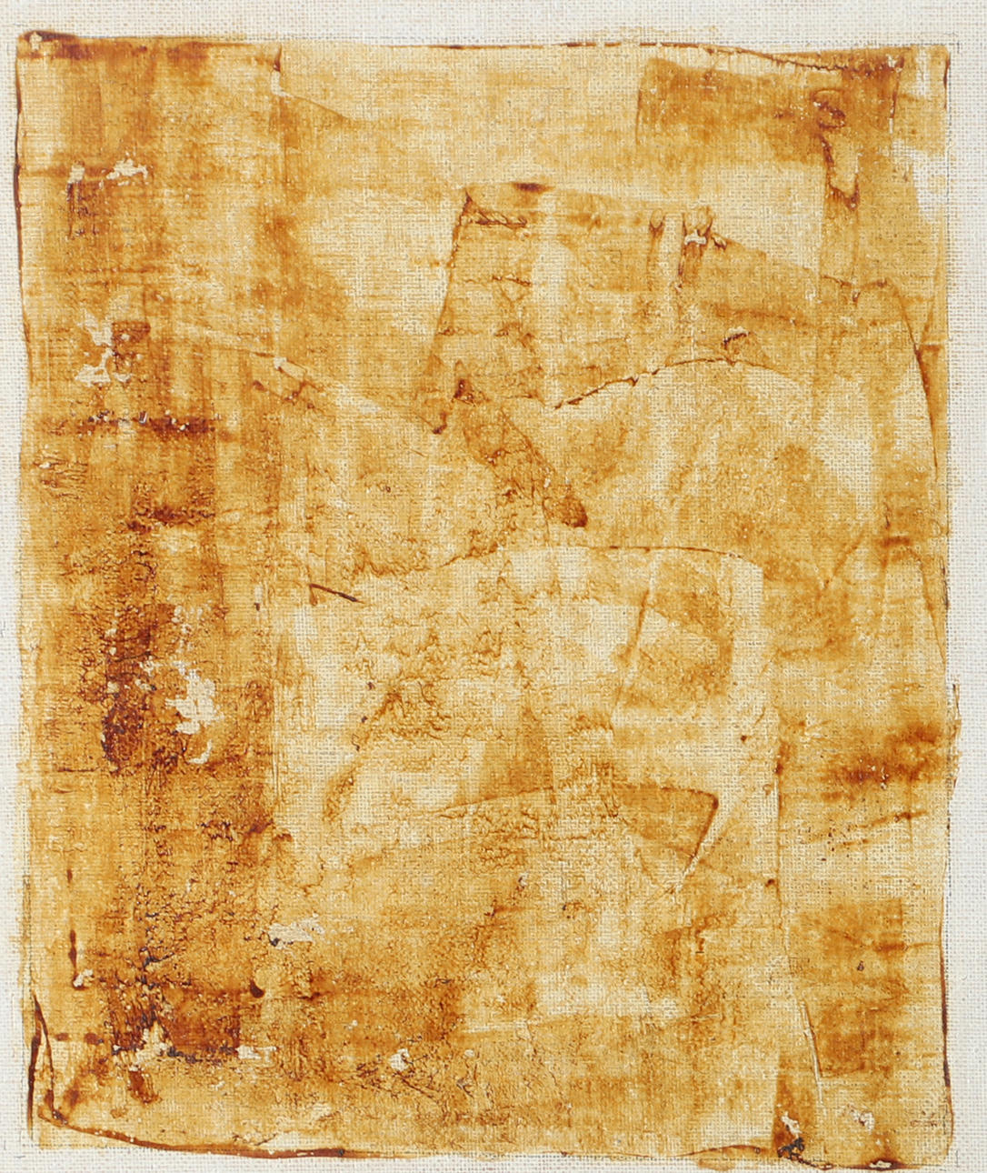 ATTRIBUTED TO KURT SANDGREN. “Spring Evening”, oil on pasted canvas, unsigned.