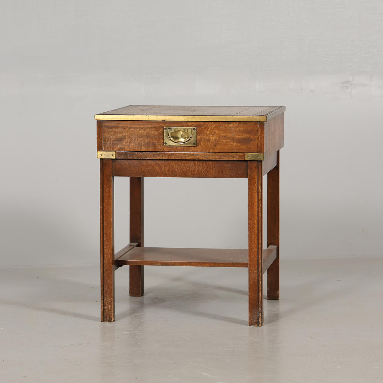 BEDSIDE TABLE, English style.