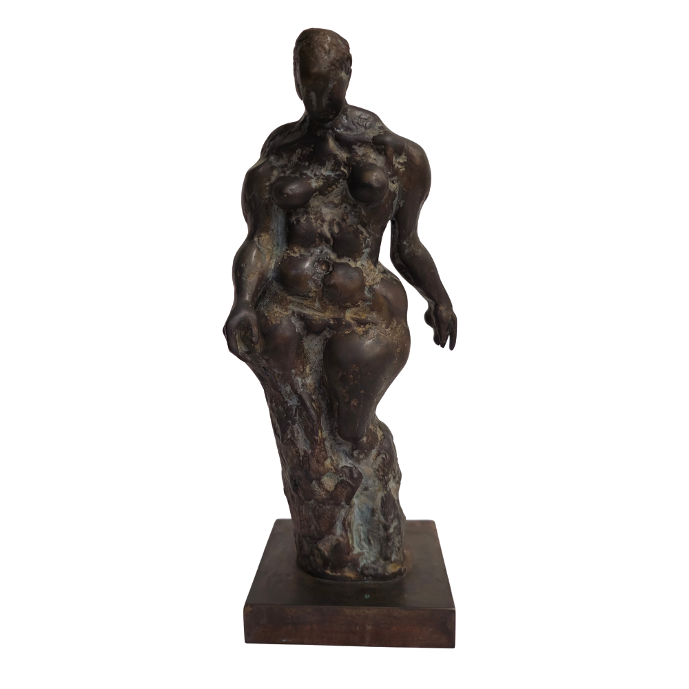 BOGOMIL ZHIVKOV. BRONZE SCULPTURE.