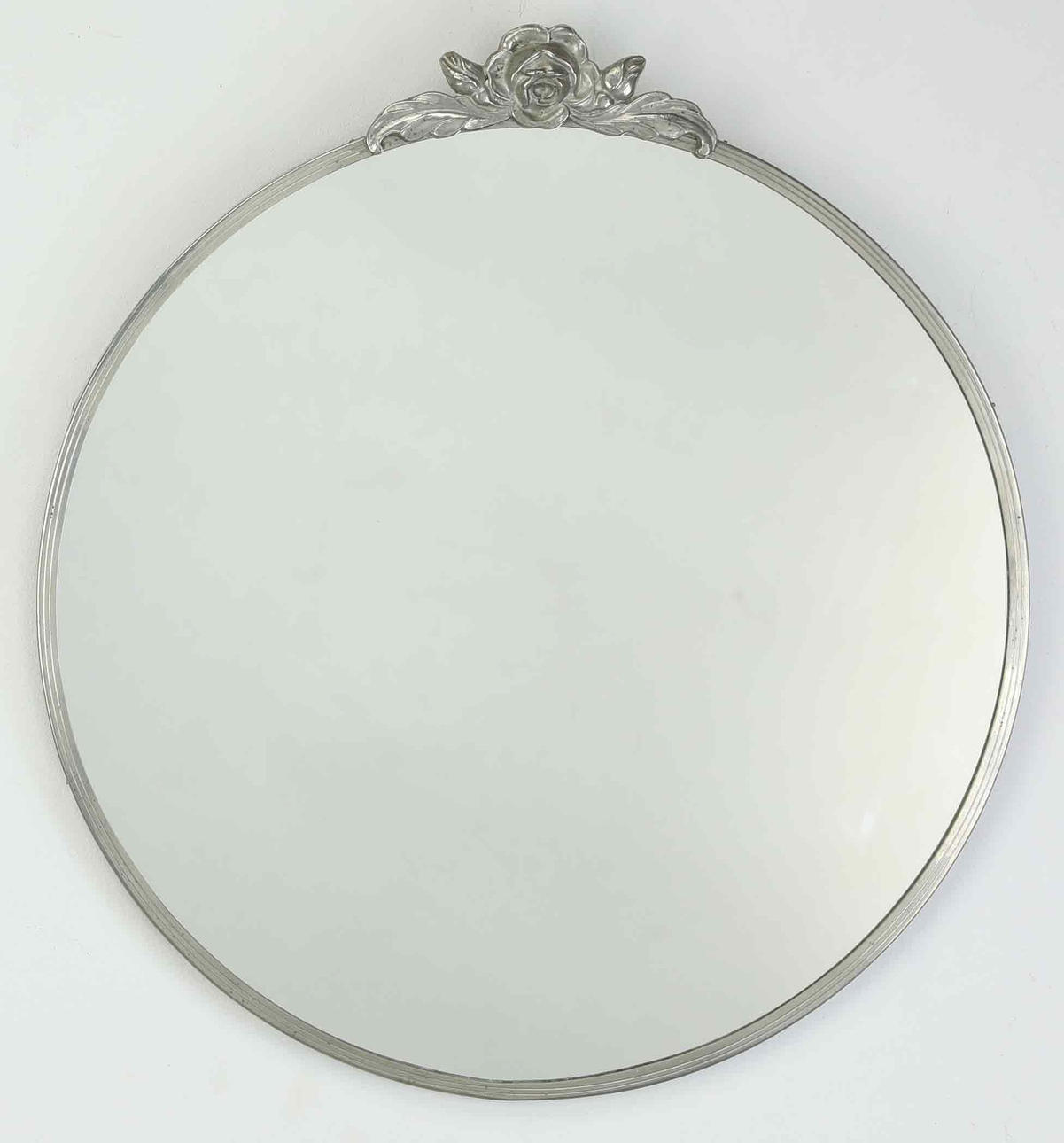 A Swedish Grace pewter mirror, 1920/30s.