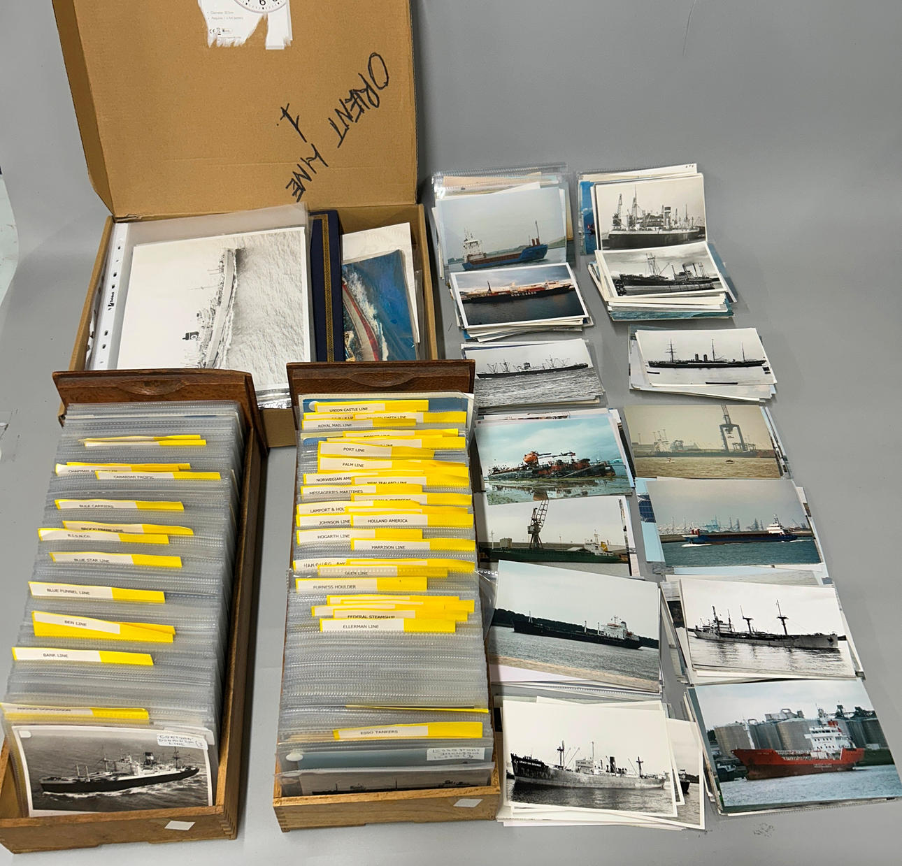 SHIPPING COMPANY POSTCARDS & PHOTOS.
