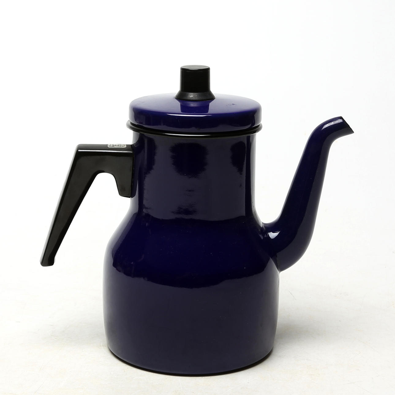 COFFEE POT, enamel, Kockums.