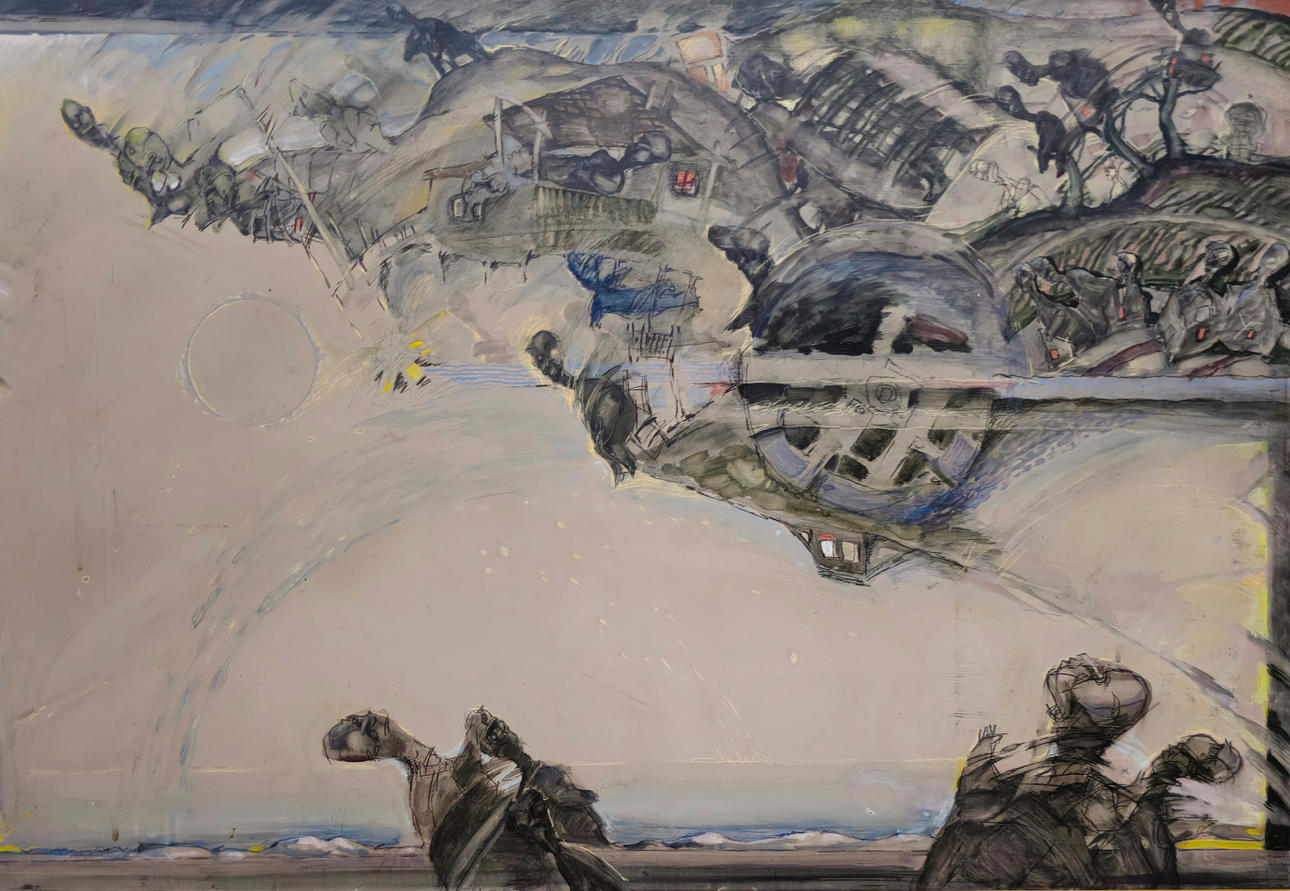TSVETAN KOLEV. “Flying Away”.