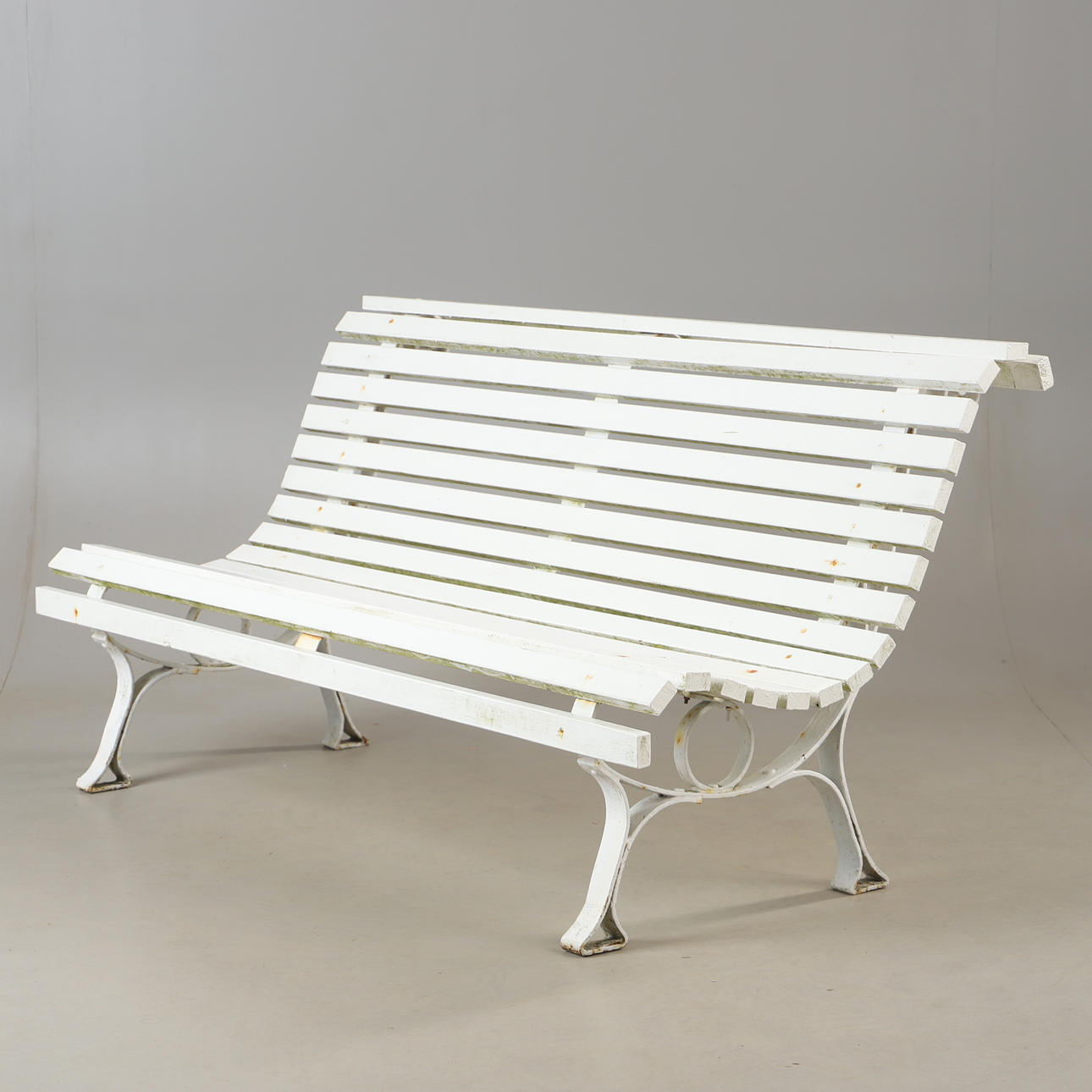 TRÄDGÅDSSOFFA, trä och metall, 1900-tal.