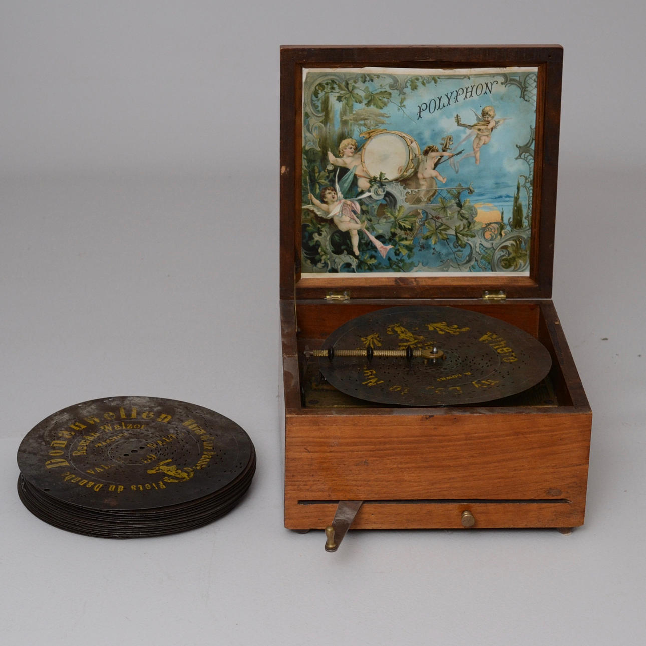 POLYPHON, spelare, 1800-tal.