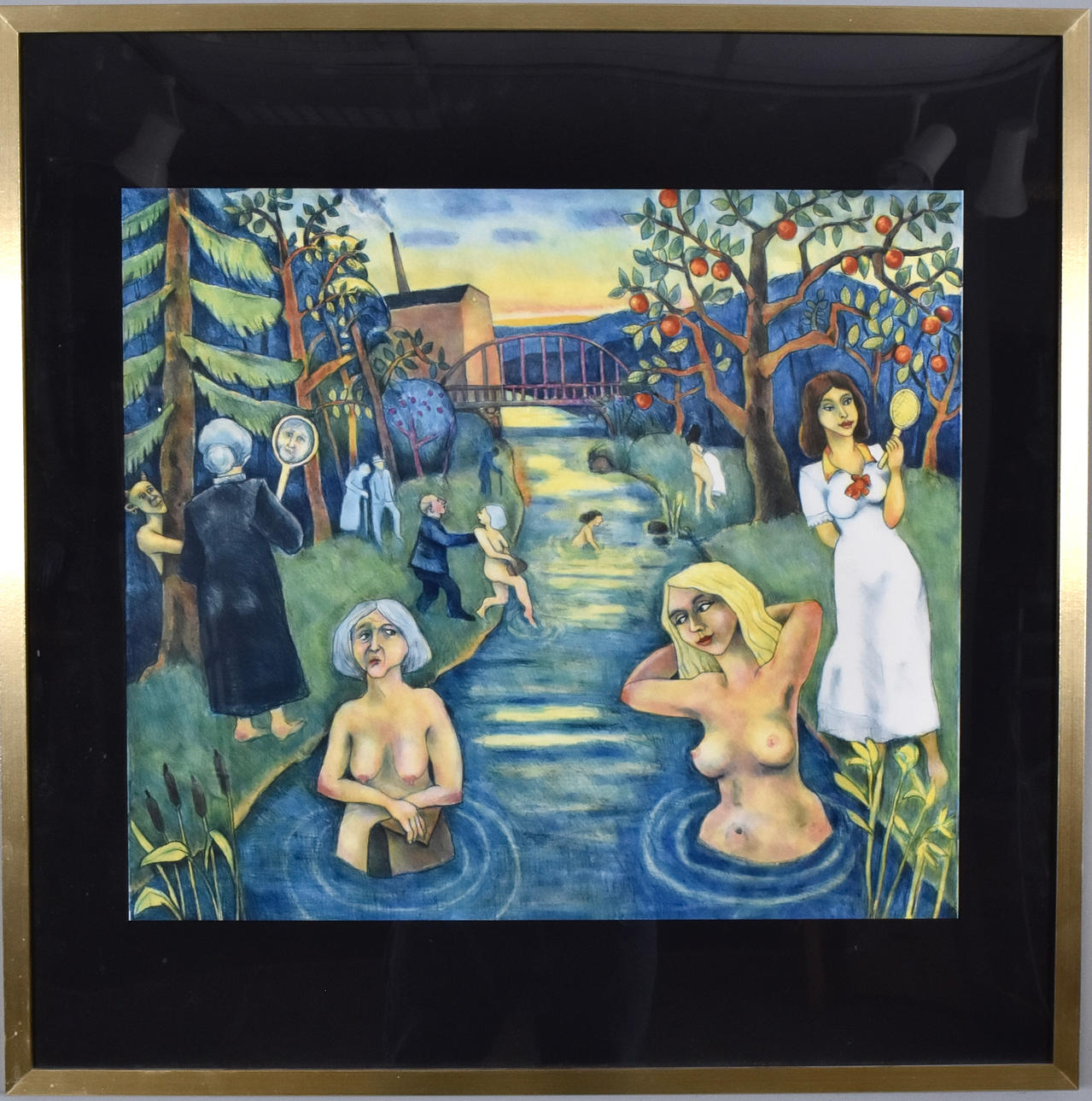 JUSSI TAIPALEENMÄKI. Color lithography.