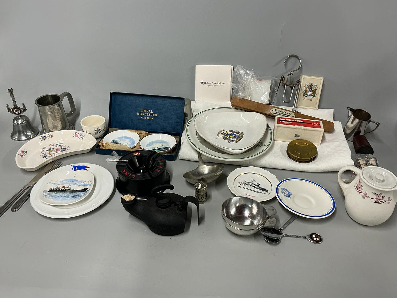 SHIPPING LINER RELATED ITEMS.