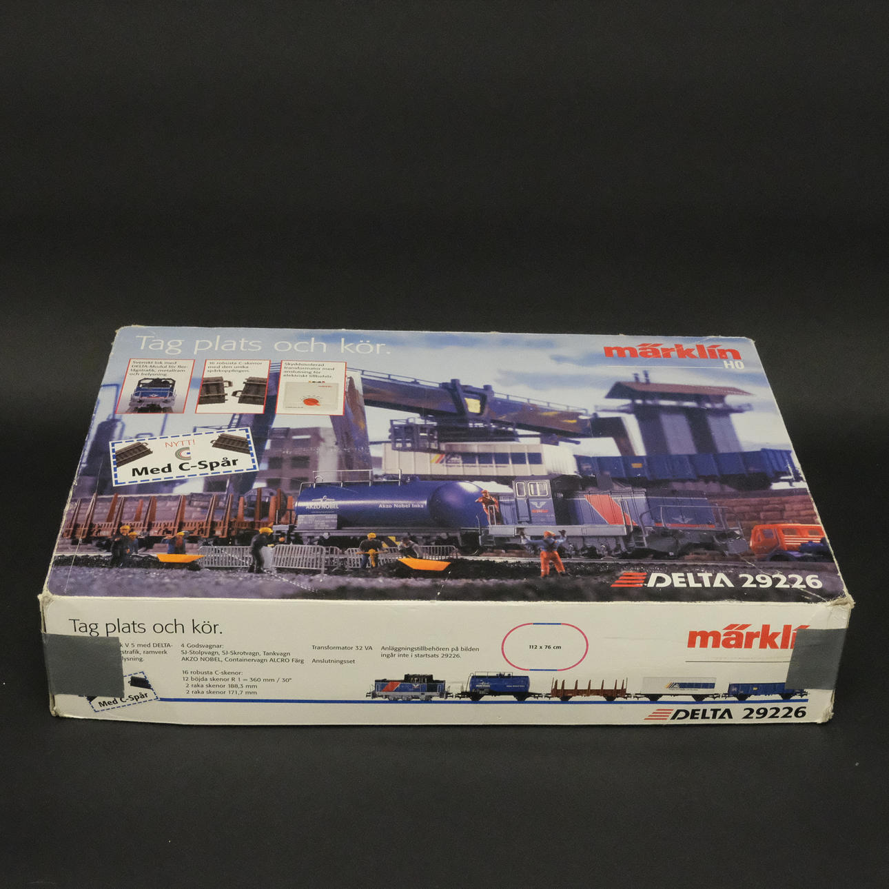 MARKLIN. MODEL RAIL, STARTER SET. DELTA 29226. SCALE H0.