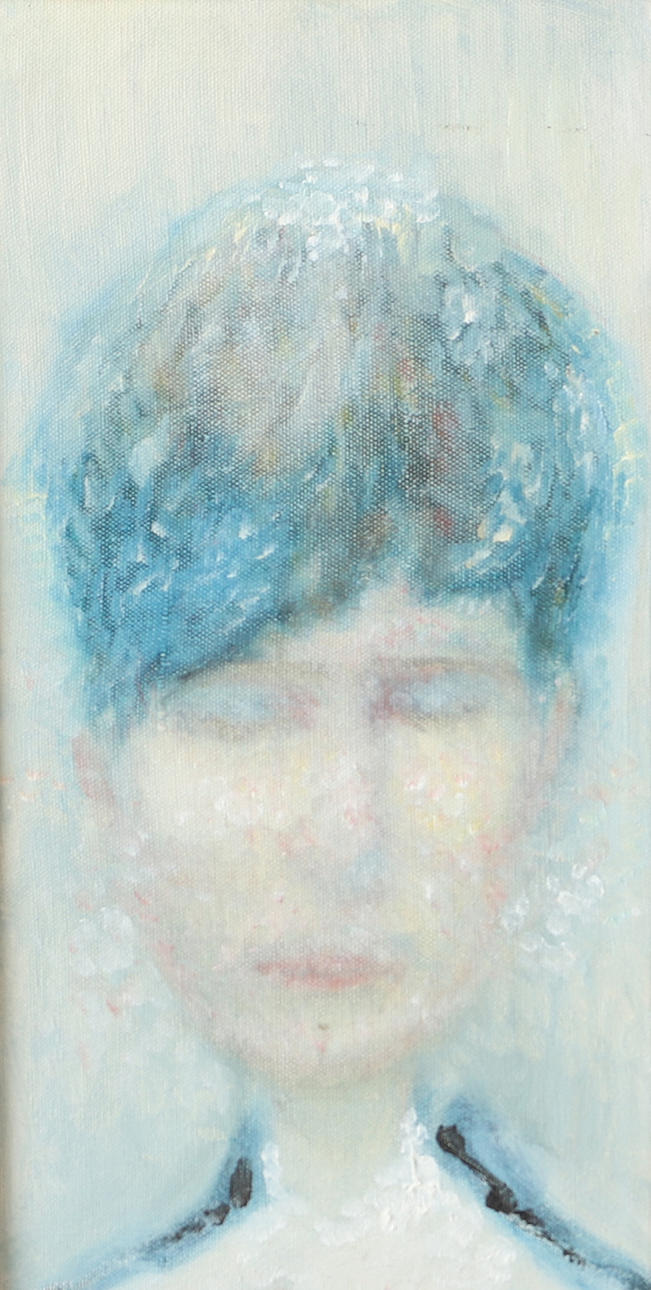 OKÄND KONSTNÄR. Portrait, oil on canvas, unsigned.