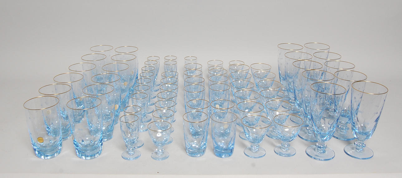 GLASSERVIS, " Rita ", Kosta, 67 delar 1950-tal.