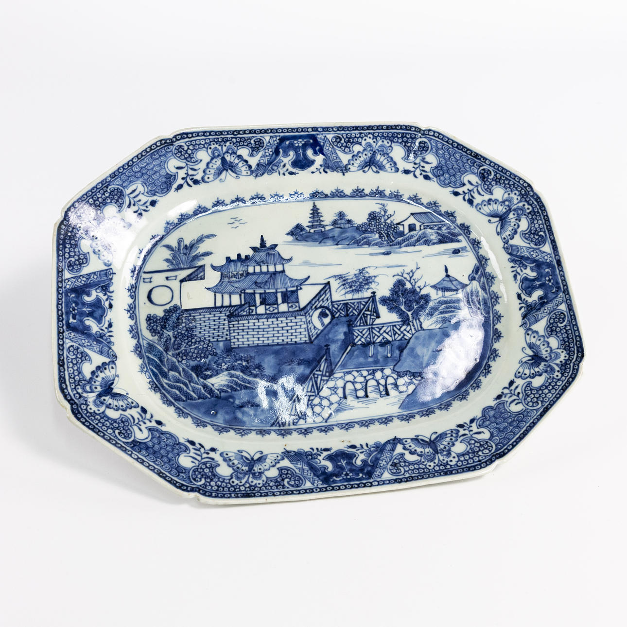 MEAT PLATTER, China, 19th century.