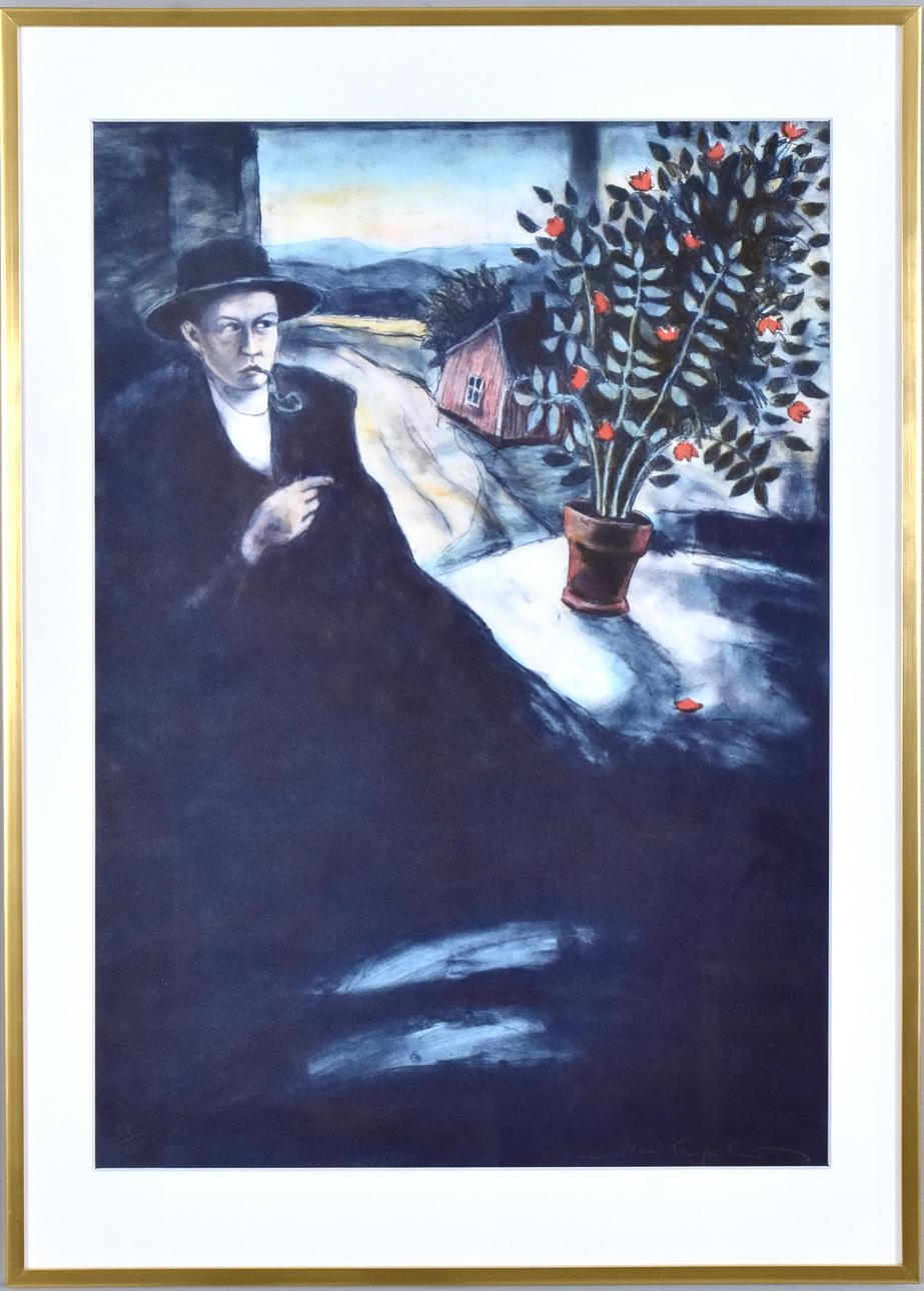 JUSSI TAIPALEENMÄKI. Color lithography.