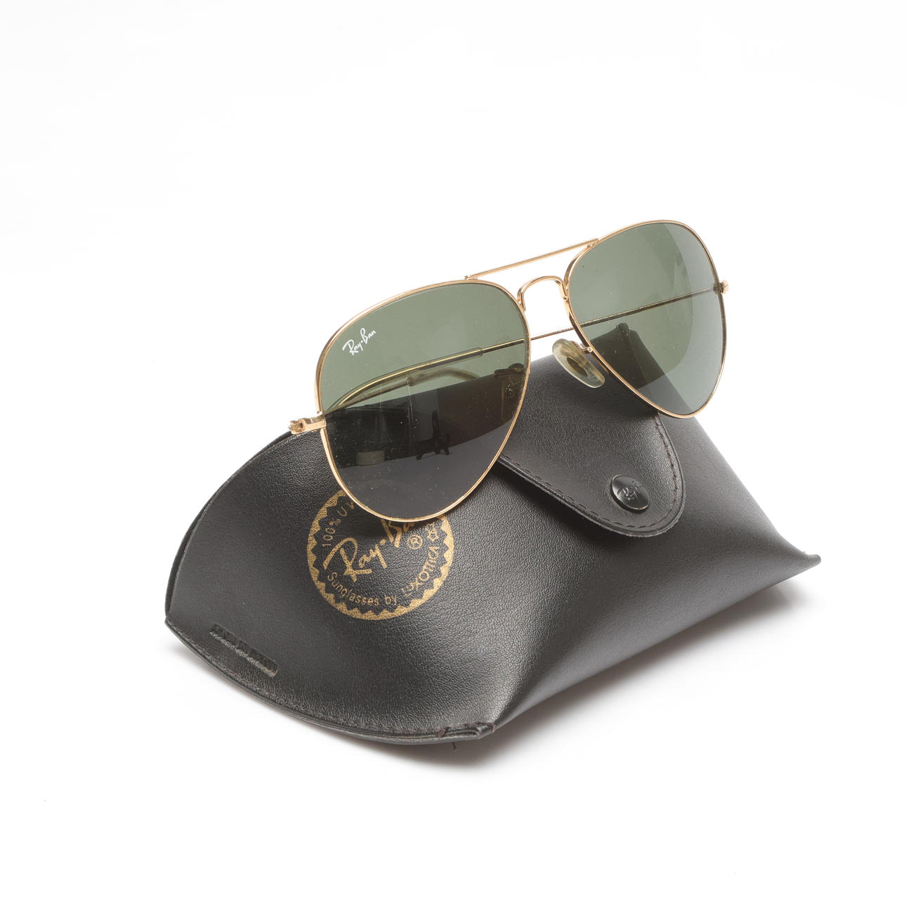 SUNGLASSES, RAYBAN, Aviator, RB3025, with case.