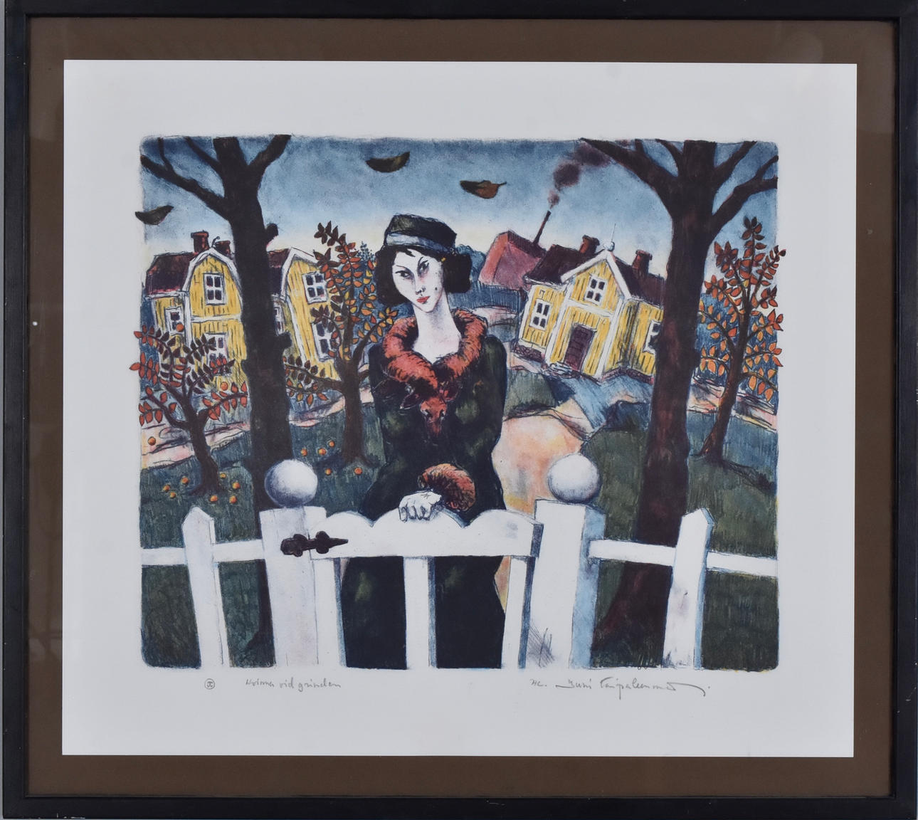 JUSSI TAIPALEENMÄKI. Color lithography.