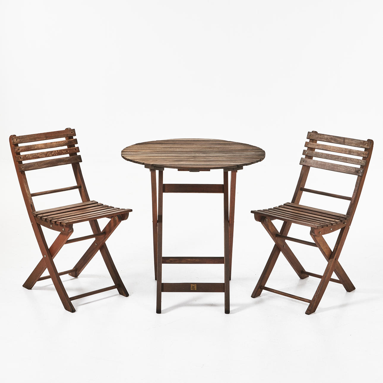 COLIBRI, Trädgårdsgrupp, 3 delar, teak, samtida.