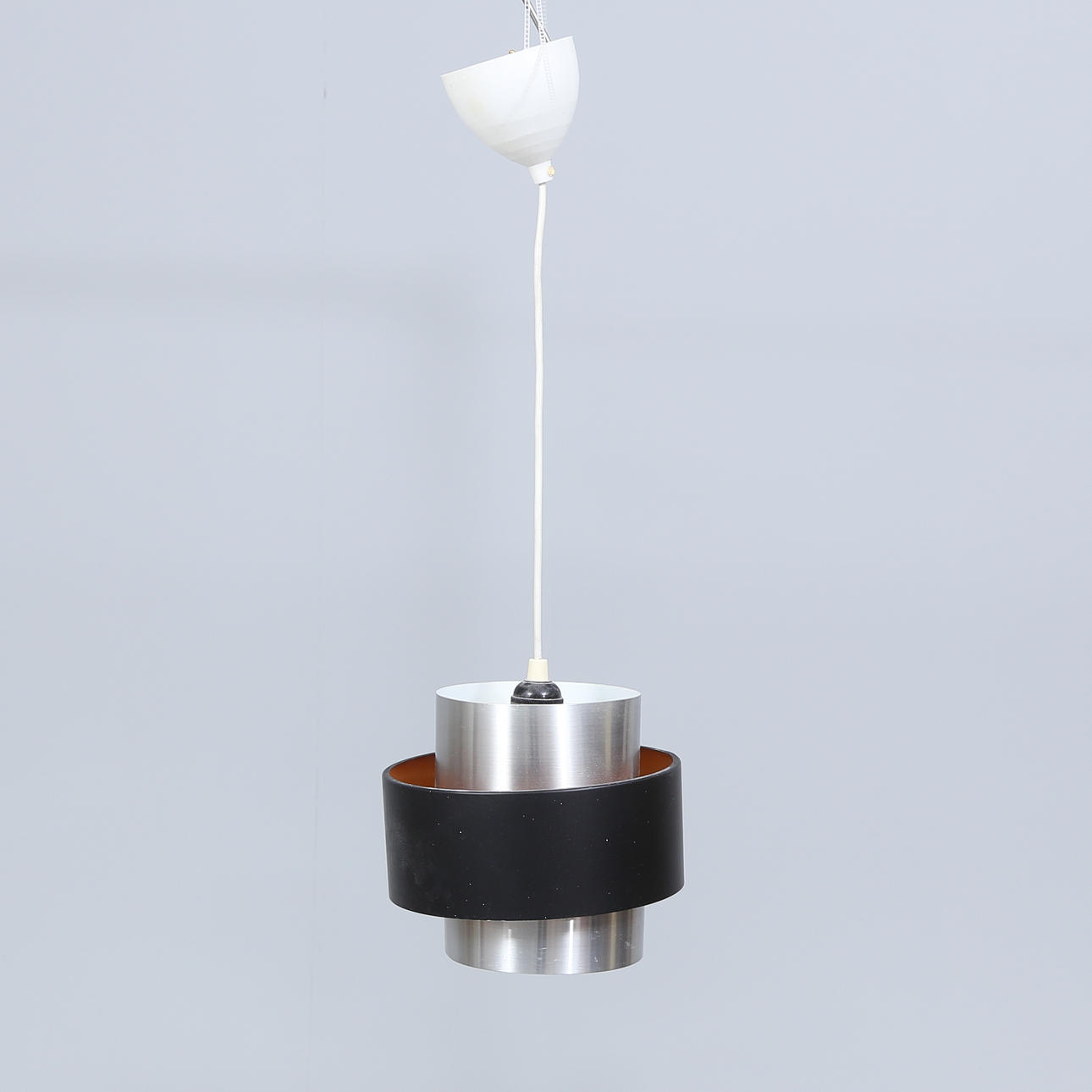 CEILING LAMP, sheet metal/metal, 1960s.