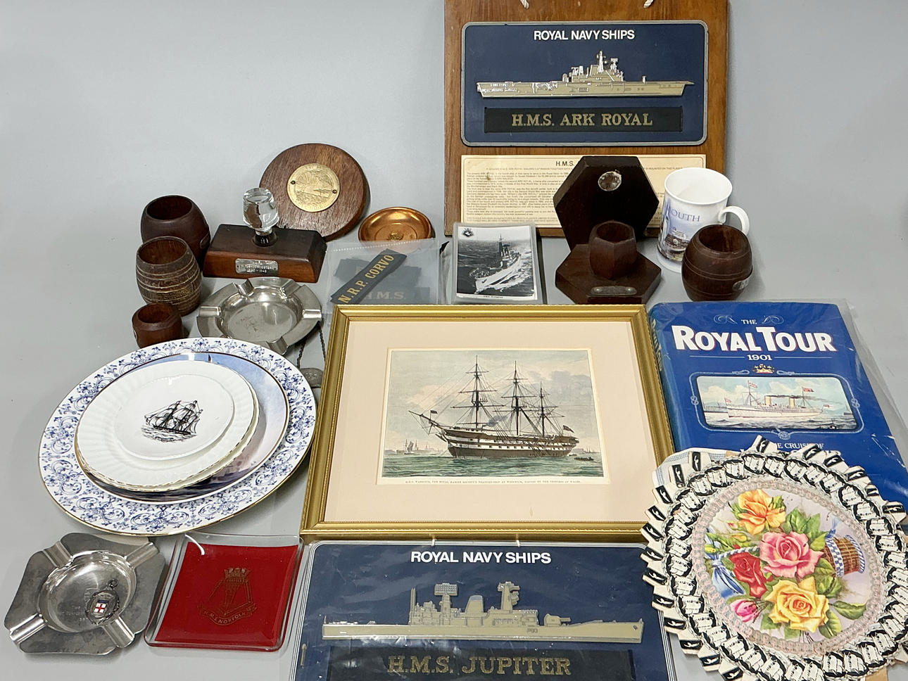 ROYAL NAVAL ITEMS.