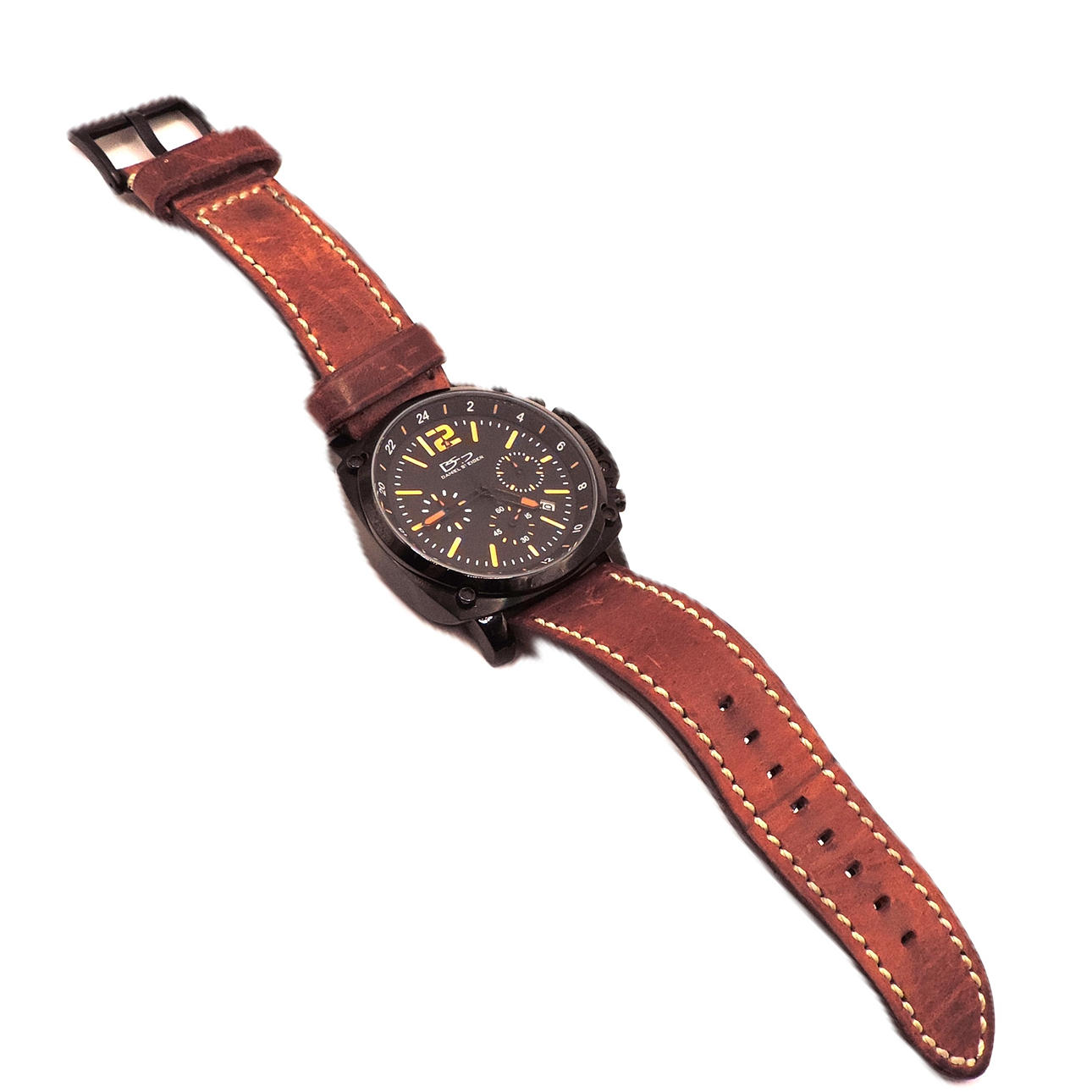 DANIEL STEIGER 6600 K-M CHRONOGRAPH QUARTZ WATCH.