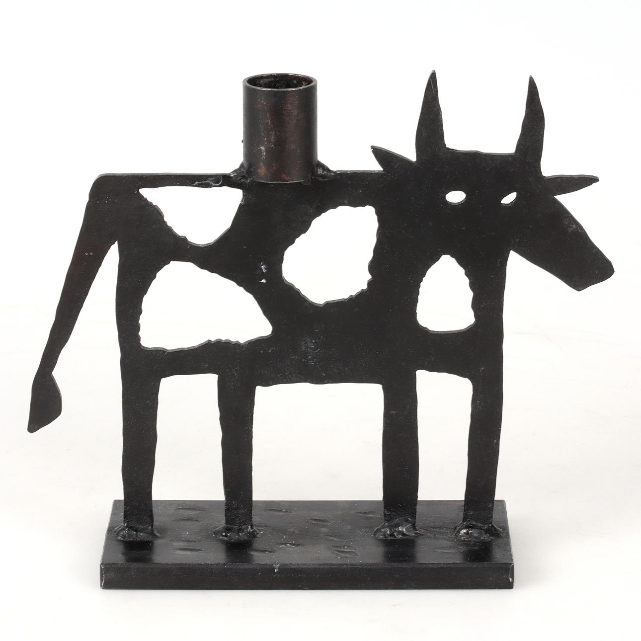 BENGT LINDBERG. Candlestick, forging, Bengt & Lotta AB.