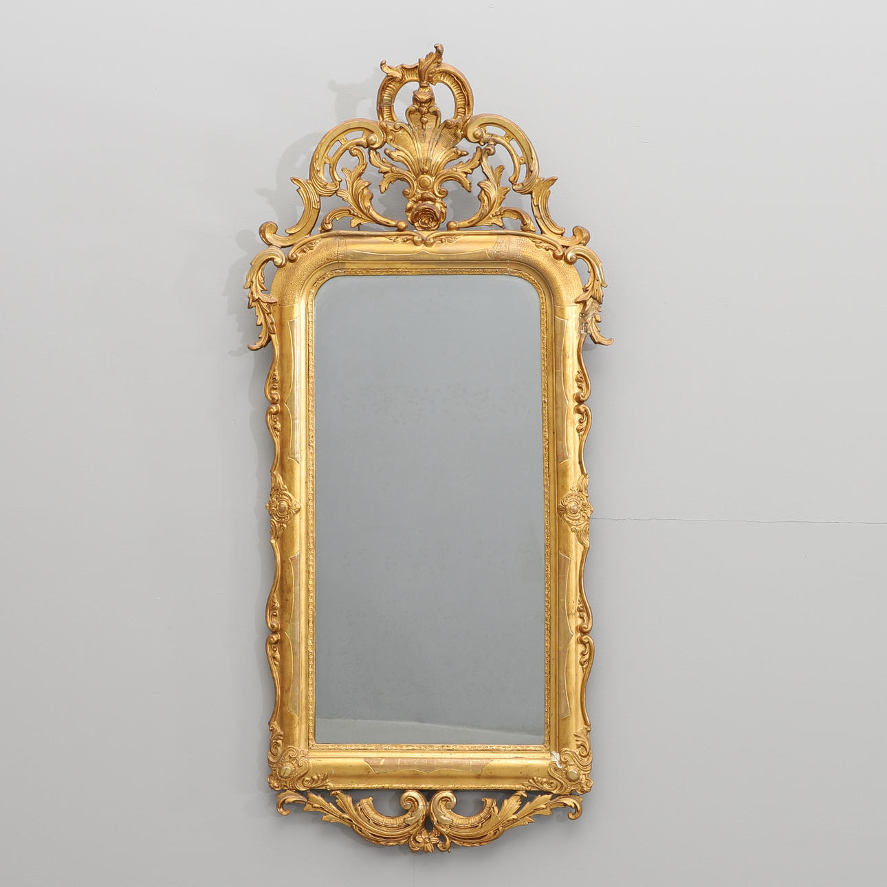 A late 19th century mirror.
