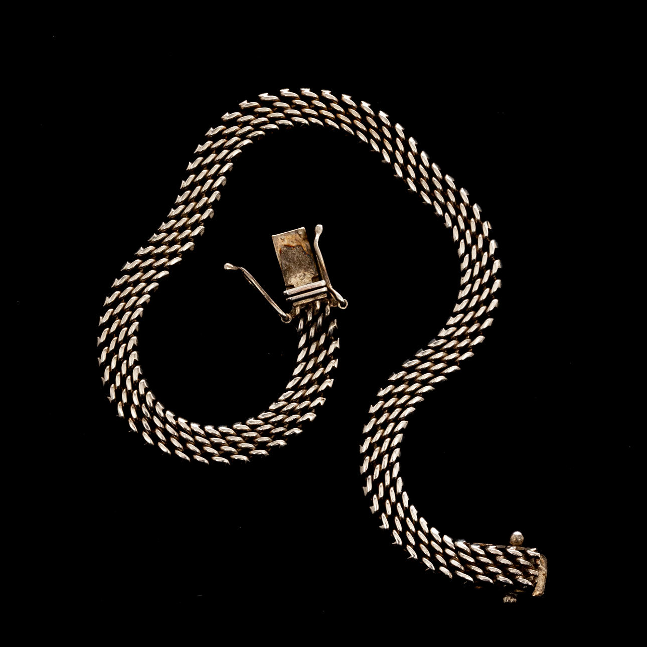 BRACELET, silver, J&A.