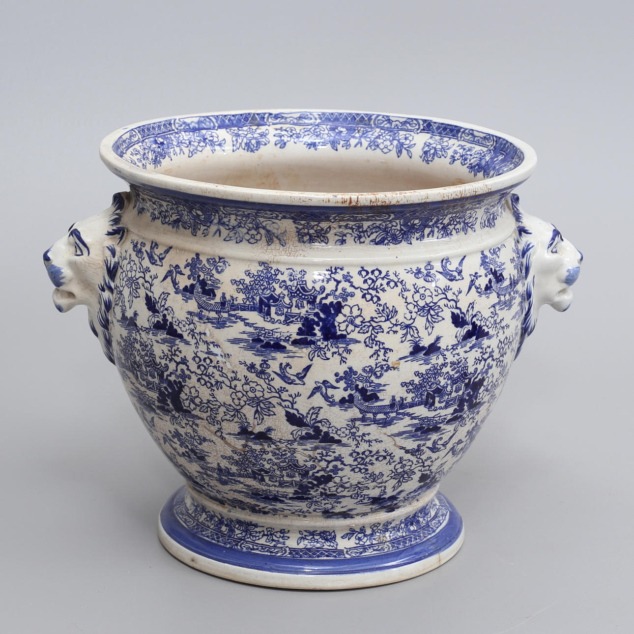 OUTER LINING, flintware, Gustavsberg, Willow decor.