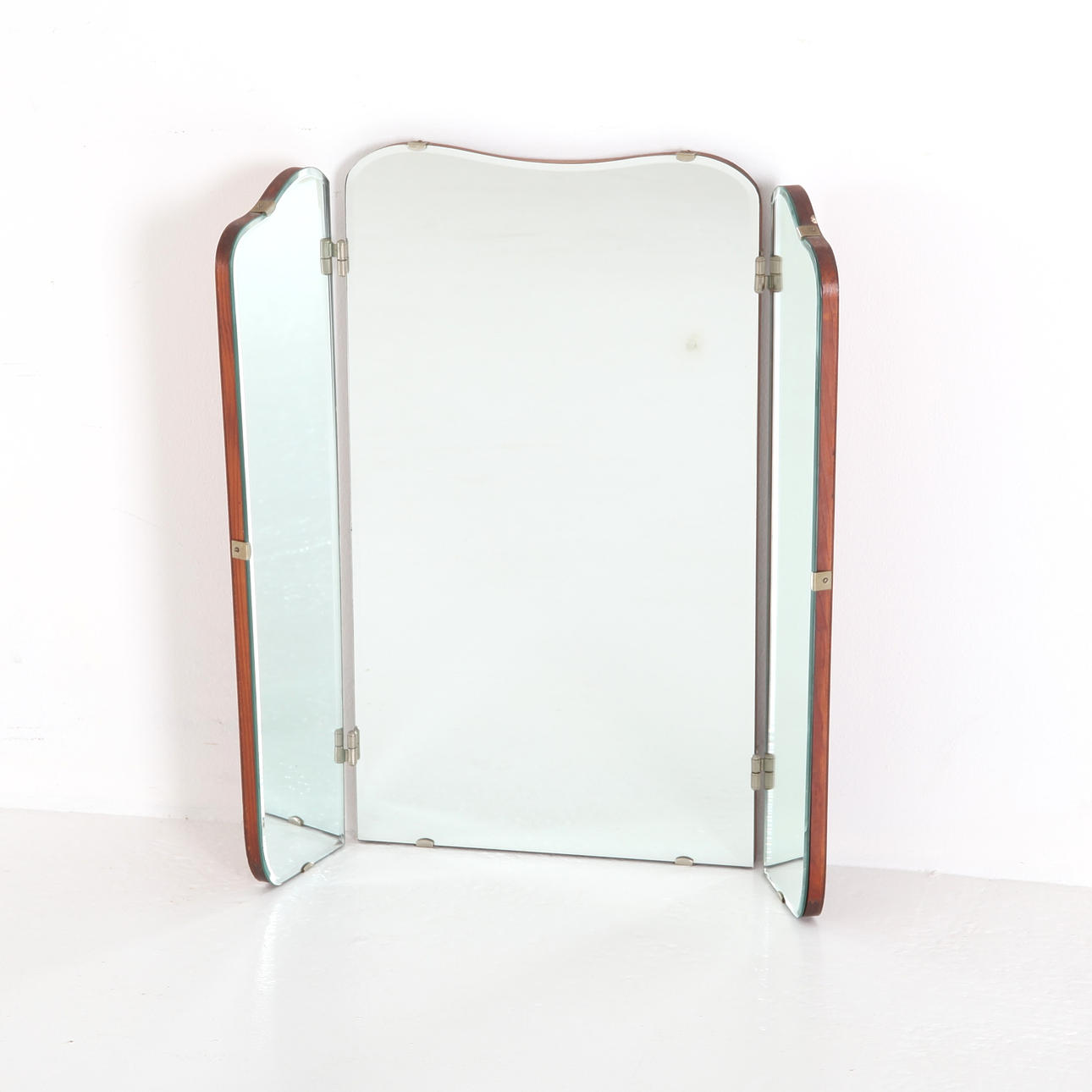 A folding mirror, Sweden, 1940s.