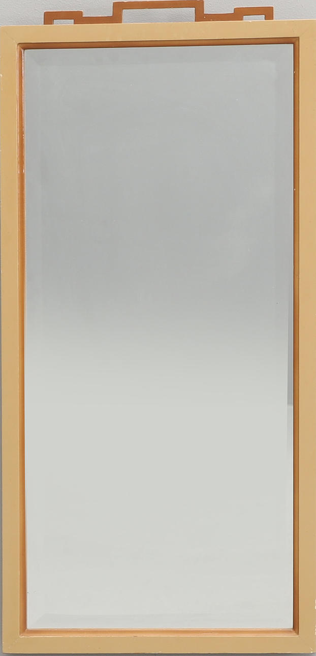 A 1930s art deco mirror.