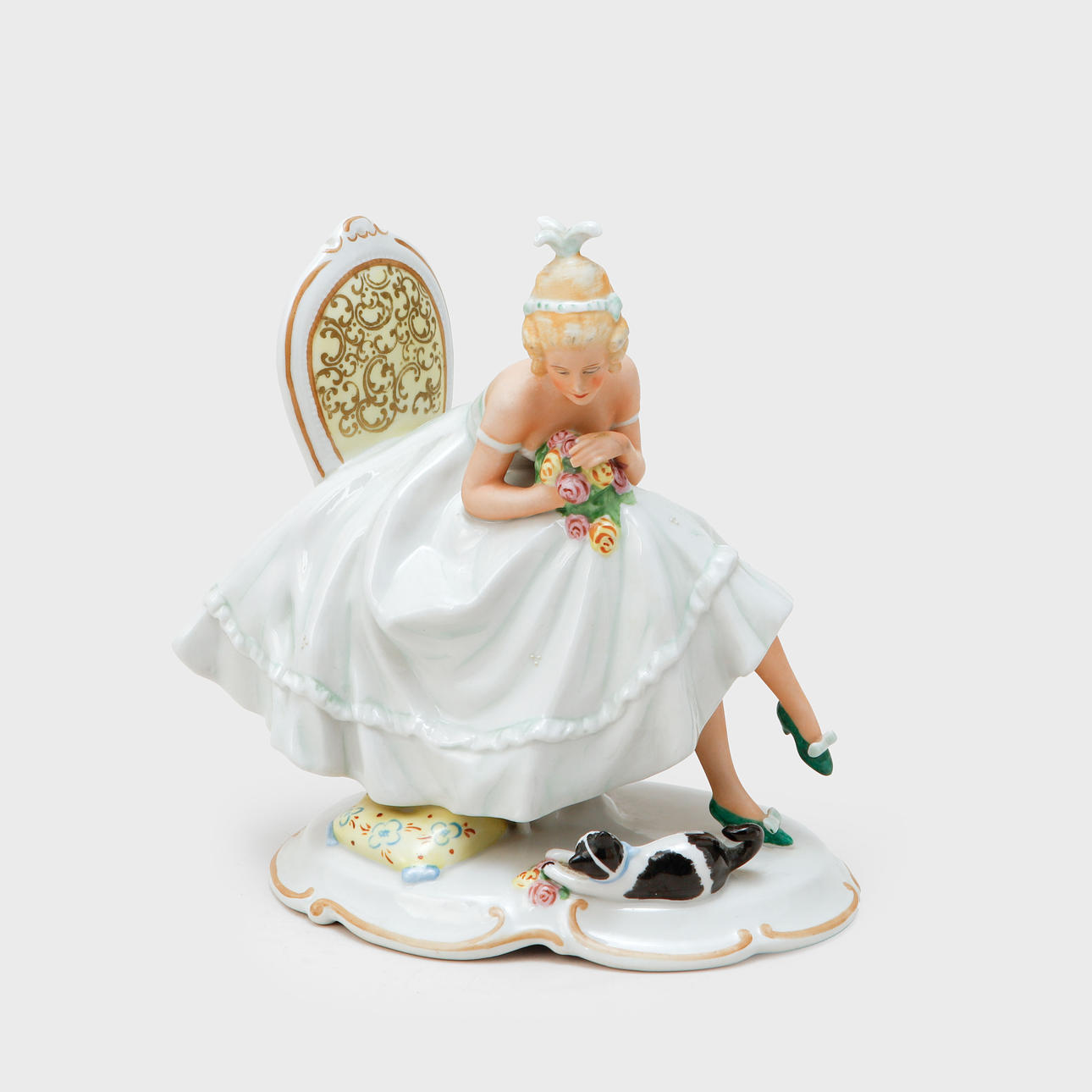 FIGURINE, porcelain, Schaubach Kunst.