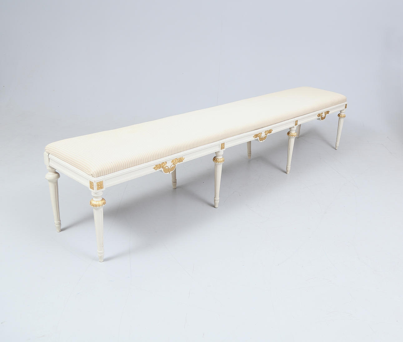 BENCH, Gustavian style, 20th century.