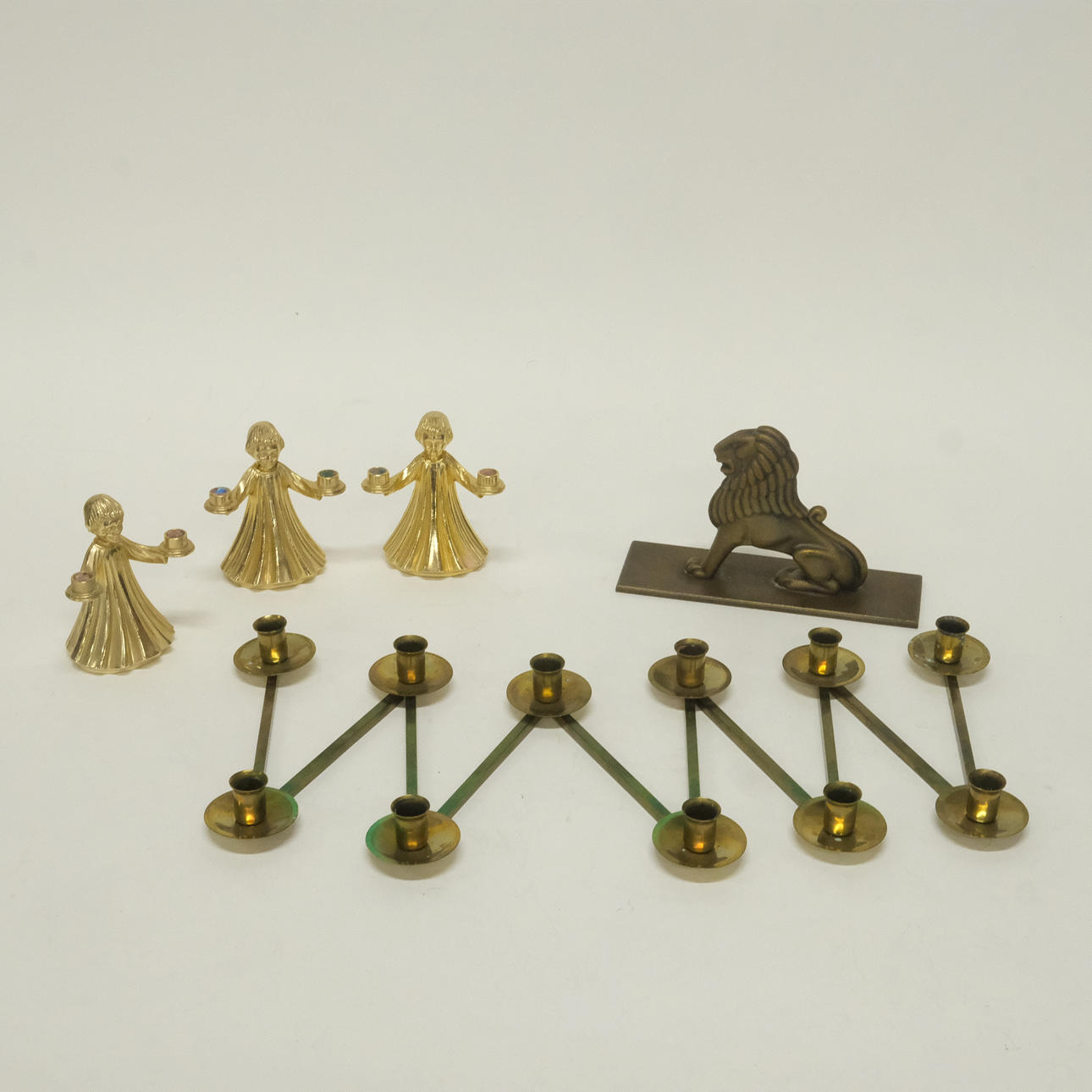 CANDLESTICKS AND LETTERPRESS.