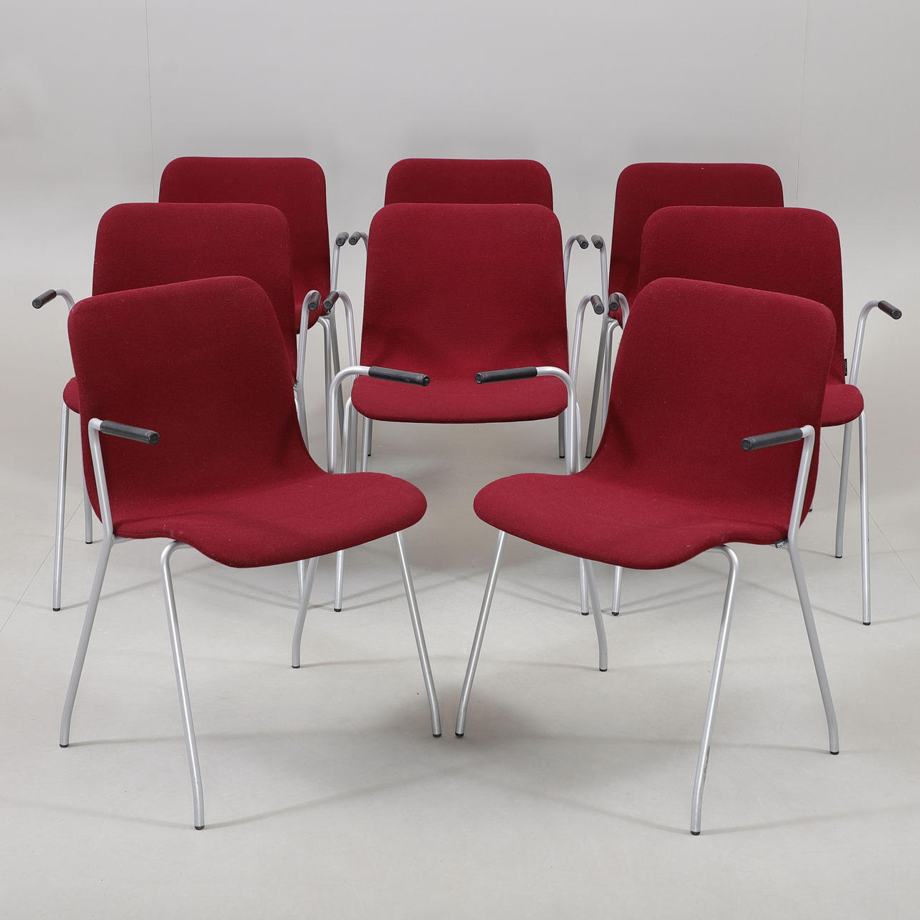 KONFERENSSTOLAR, 8 st, "Cornflake". Rune Claesson Koivisto, Offecct, 2007.