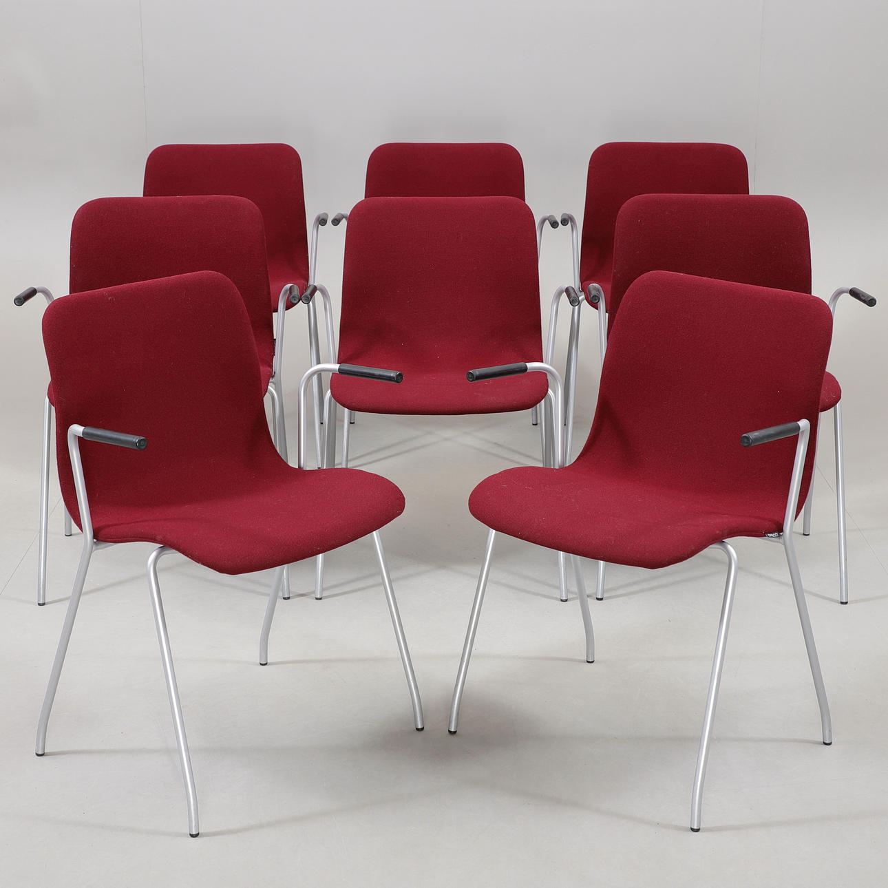 KONFERENSSTOLAR, 8 st, "Cornflake". Rune Claesson Koivisto, Offecct, 2007.