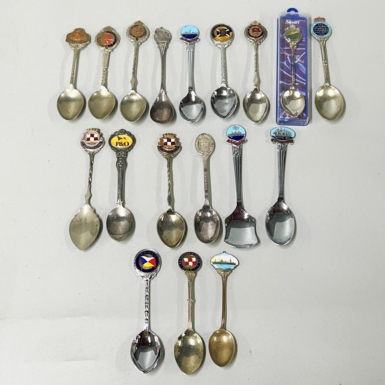 SOUVENIR CRUISE LINER SPOONS.