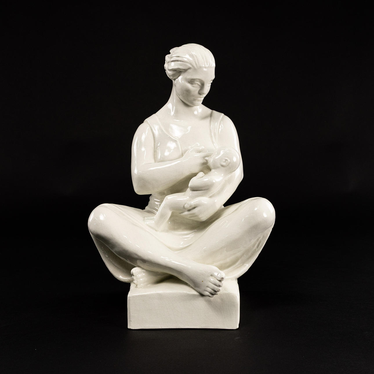 FIGURIN. Flintgods, tidigt 1900-tal.
