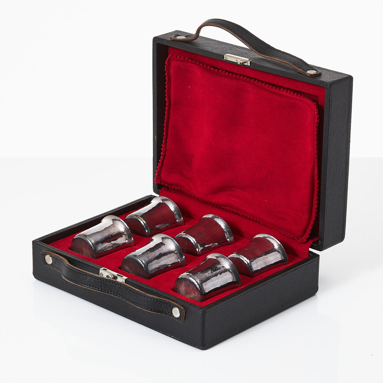 EINAR THELANDER. 6 silver cups, Stockholm 1964.