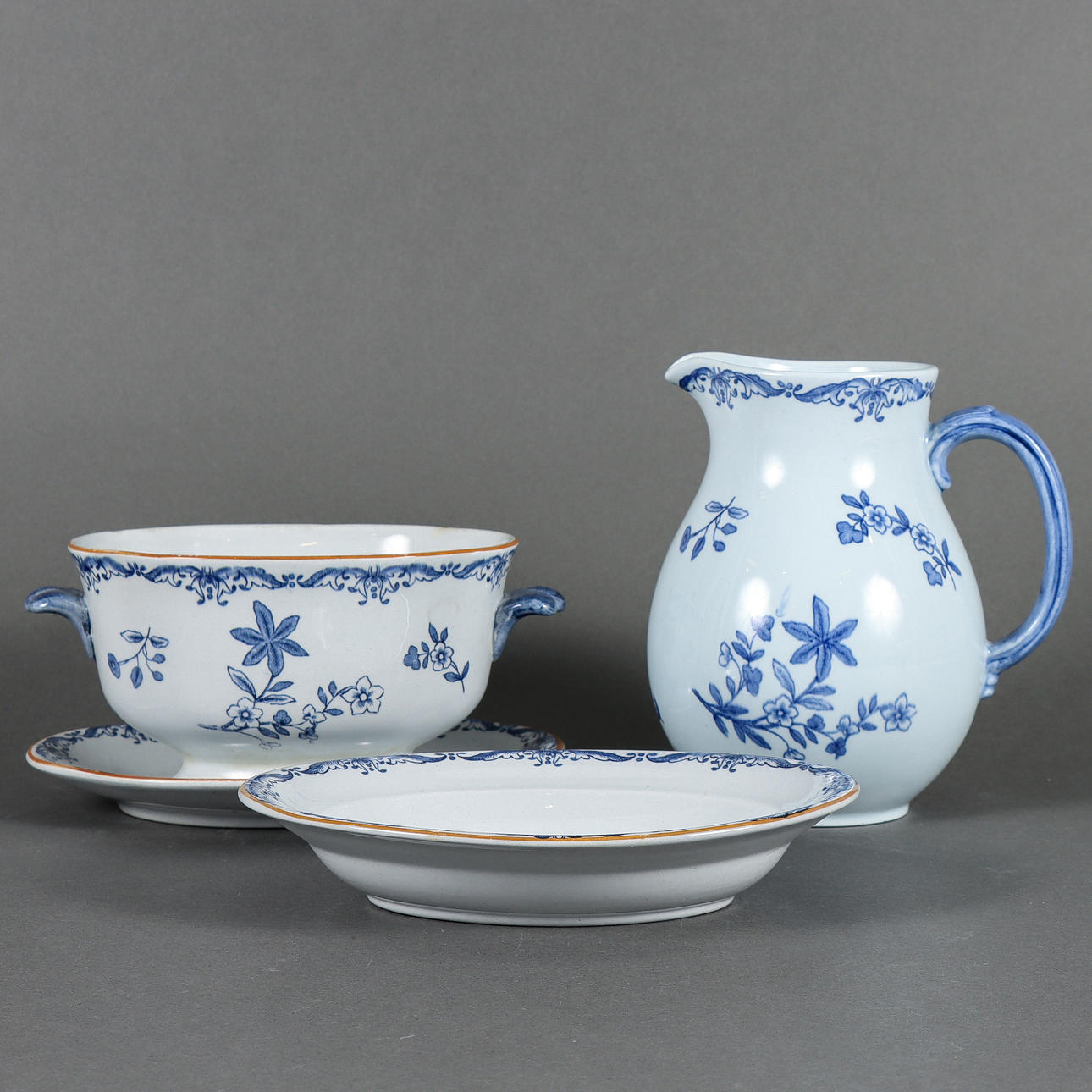 TABLEWARE 3 pieces. Rörstrand East India.