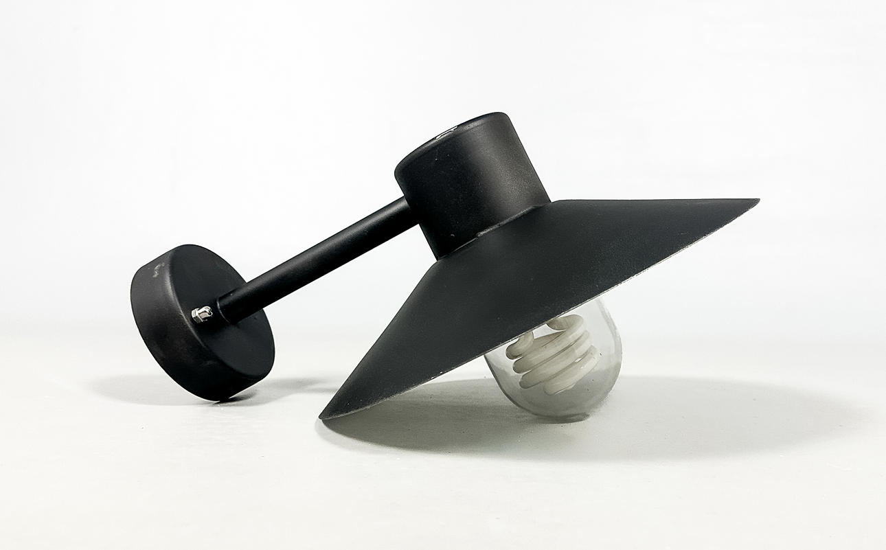 WALL LAMP, outdoor, lacquered sheet, Norlys.