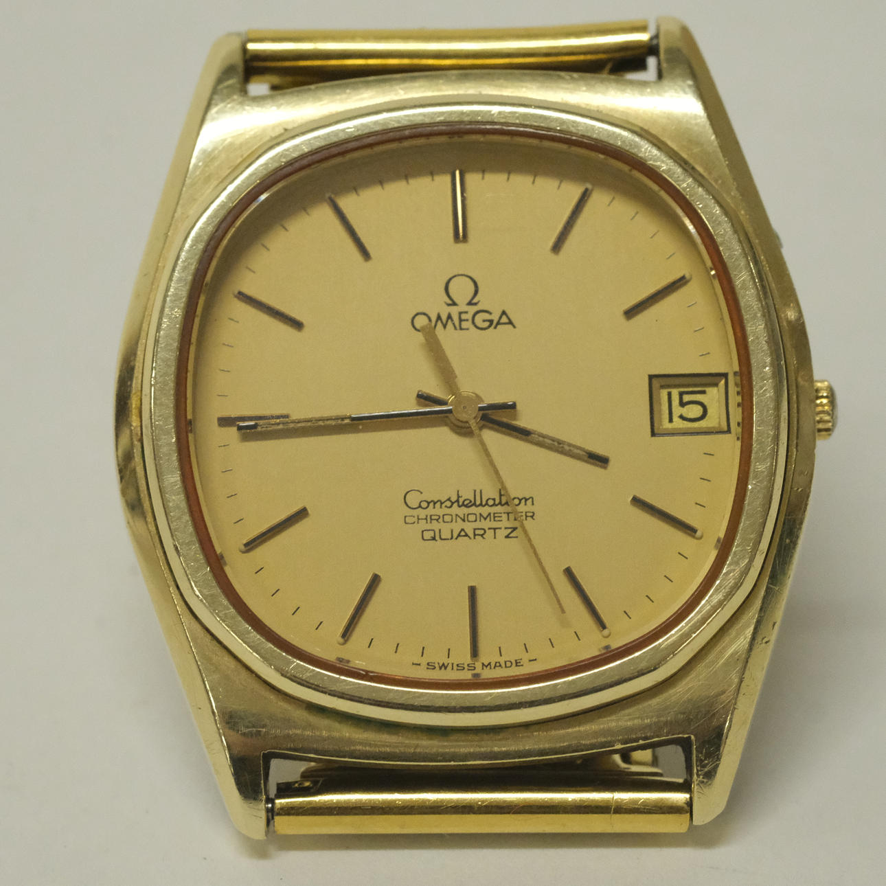 WRISTWATCH, OMEGA, CONSTELLATION, CHRONOMETER, QUARTZ, 34MM.