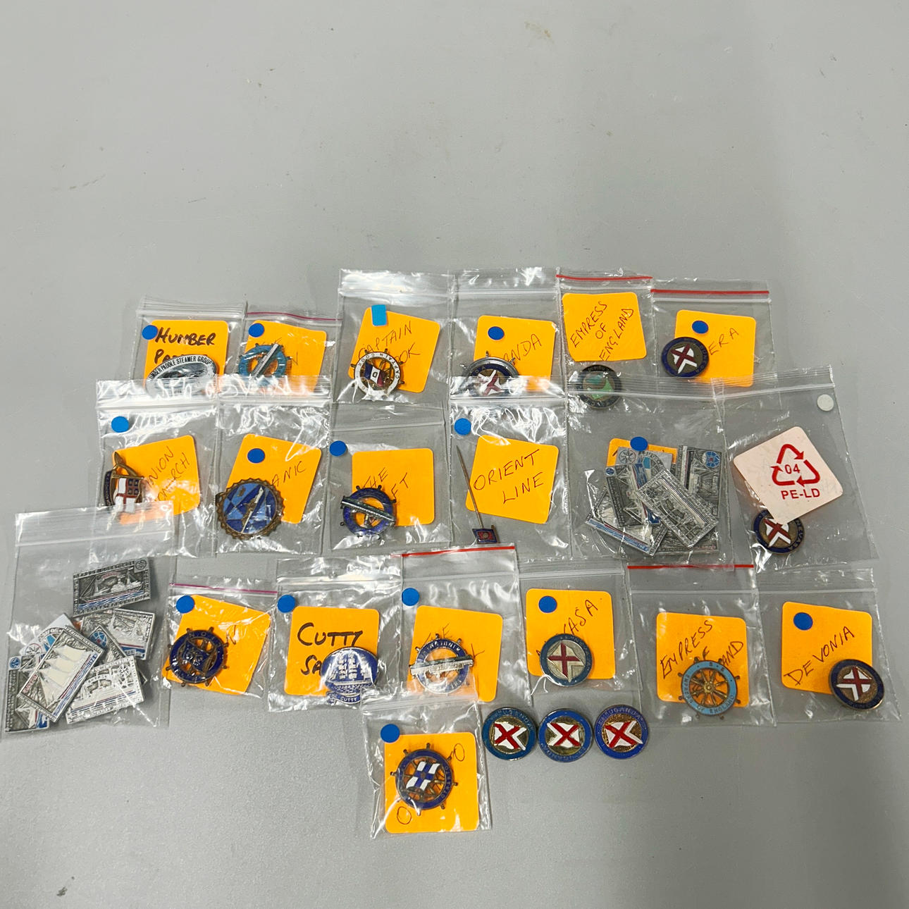 MARITIME LAPEL PIN BADGES.