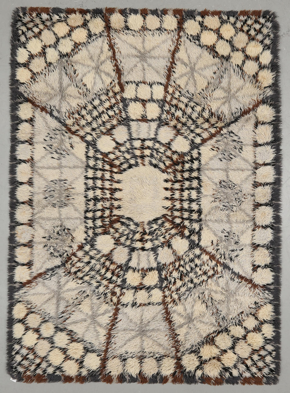 MARIANNE RICHTER. Flossa "Lövsta", ur serien "Östergyllen" 1960-tal. 190 x 138 cm.