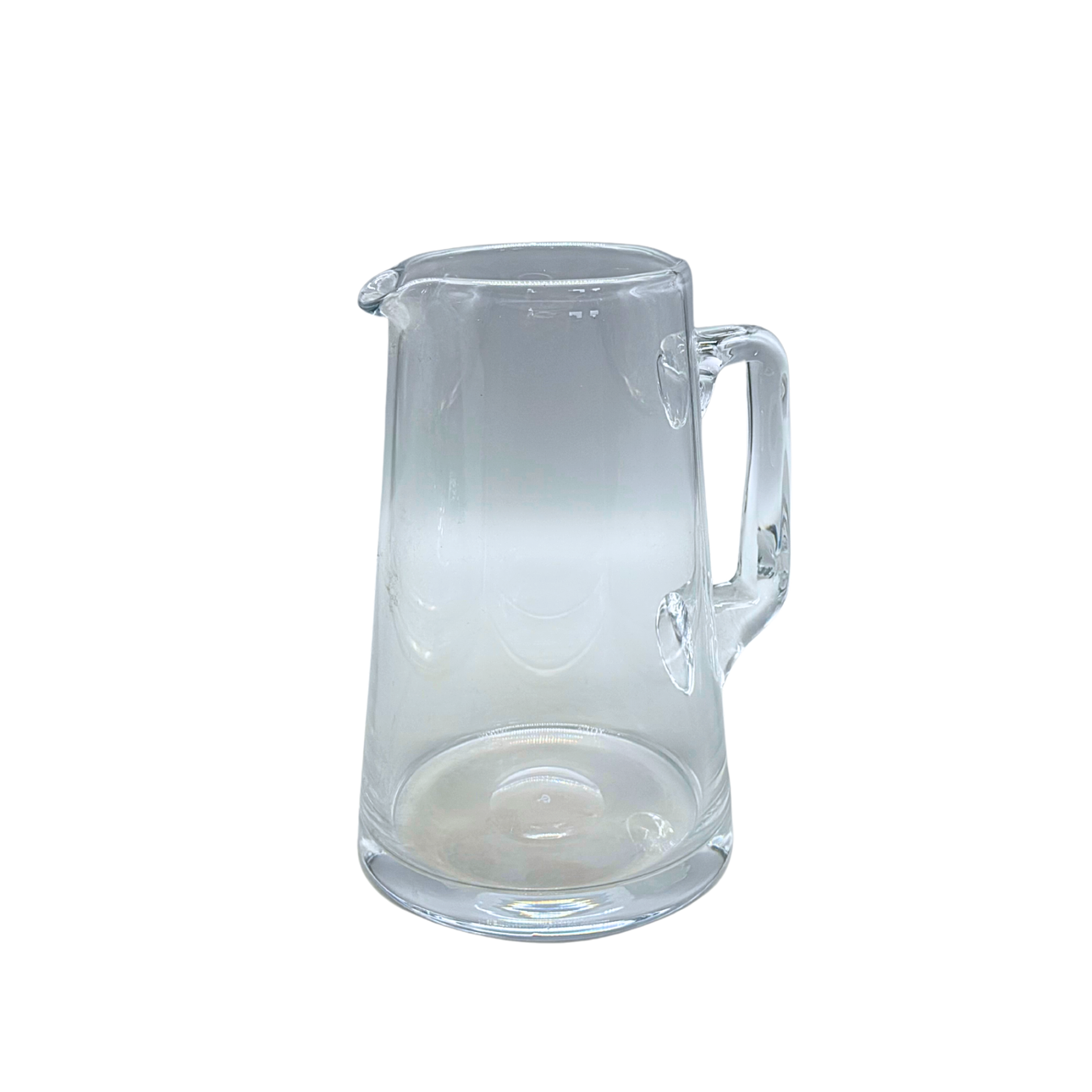 GLASS PITCHER.