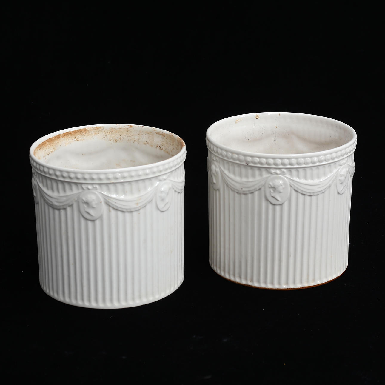 YTTERFODER, "Camé 3", 2 st porslin, Old Gustavsberg.