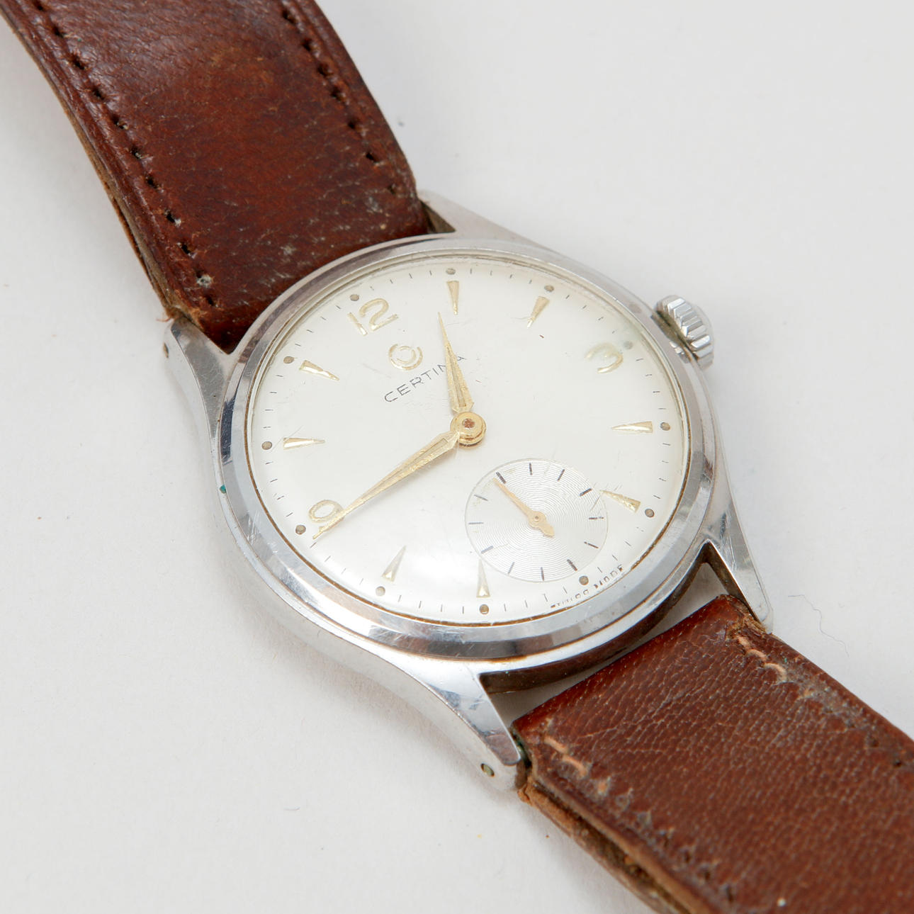 ARMBANDSUR, Certina, stål, manuell, ca 1959.