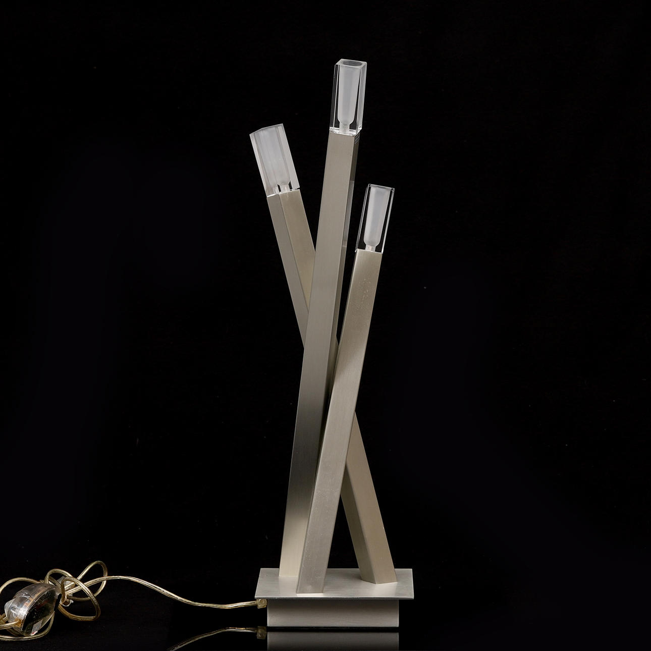 A TABLE LAMP, “Brik Table”, F. Facklam.