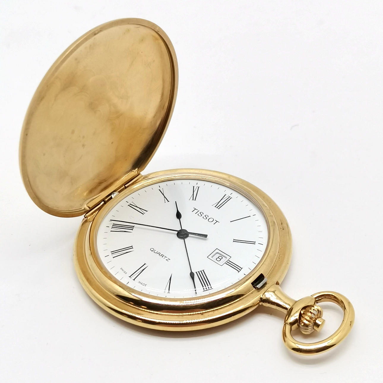 TISSOT QUARTZ POCKET WATCH.