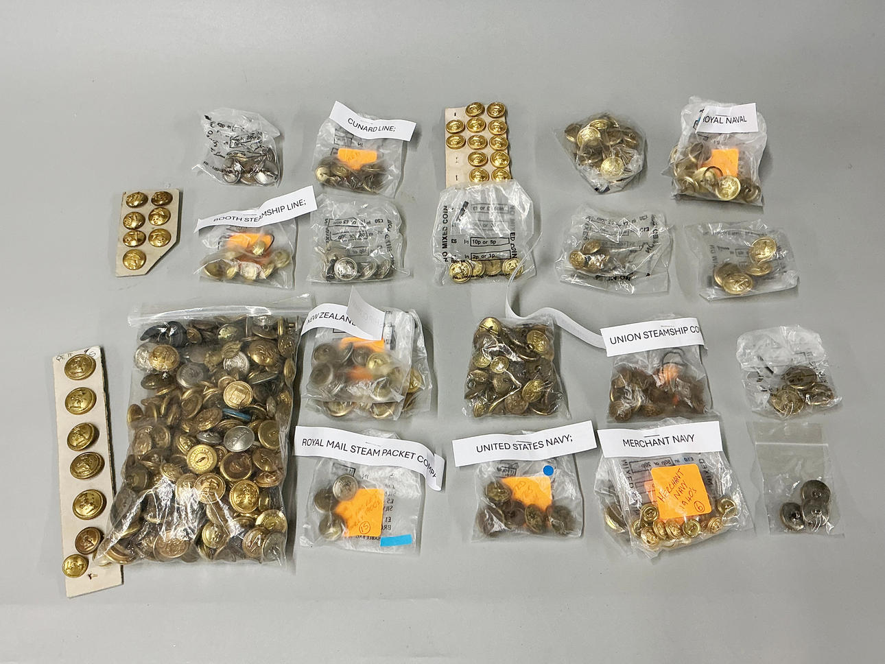 MARITIME OFFICER'S BUTTONS.